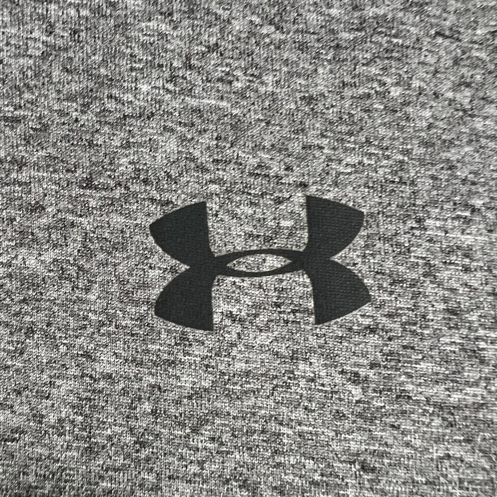 Under Armour Shirt Mens Large Gray Short Sleeve Tech Soft Active Gym‎ Casual